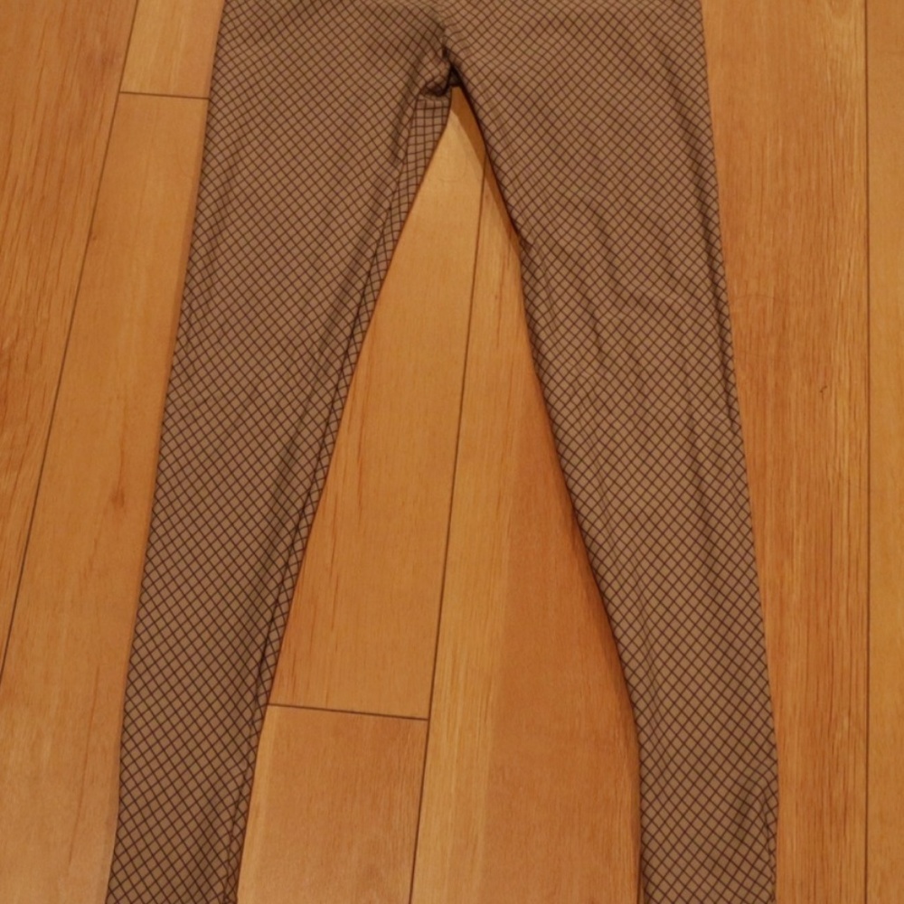 Margiela for H&M fishnet print leggings